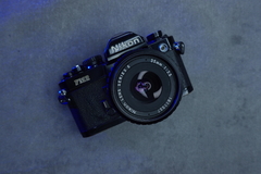 NIKON FM2 BLACK + LENTE NIKKOR 35MM F/2.5 - comprar online