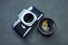 Imagen de Asahi Pentax Spotmatic + Auto Sears 55mm f/1.4