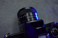 YASHICA FX-3 SUPER 2000 + LENTE 35MM F/2.8 - Oeste Analogico