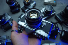 OLYMPUS OM-1 + LENTE ZUIKO 50MM F/1.8