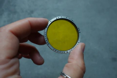 Rollei filtro amarillo medio para Rolleiflex Bay III