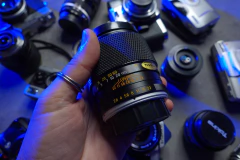 YUS 135 mm f/2.8 — Yashica Contax - Oeste Analogico