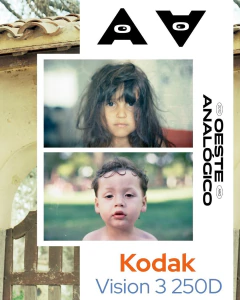 KODAK VISION 3 250D x 36 – PELÍCULA COLOR DE 36 EXPOSICIONES