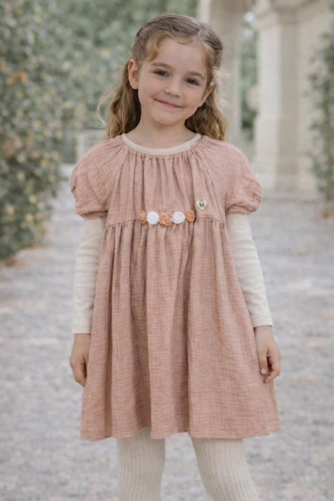 Vestido Roma (Gasa Baby Cotton)