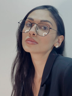 Armação Hexagonal - Preto - Maho sunglasses