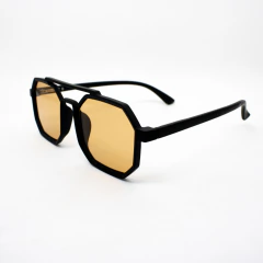 Óculos Luca - Preto/Marrom - comprar online