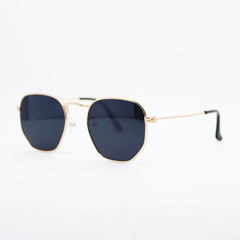 Óculos Hexagonal - Dourado - comprar online