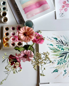 WORKSHOP "Flores de mi Jardin" via ZOOM JUEVES 9/5 14hs - comprar online