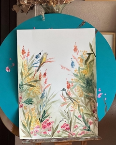“Campestre” con pajaritos - tienda online