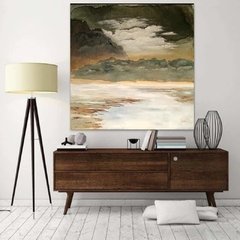 Cuando pase la Tormenta. Oleo sobre lienzo. 160x160 - comprar online