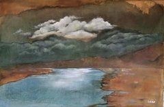 "Calma en la tormenta" 80x120 Oleo sobre bastidor - comprar online
