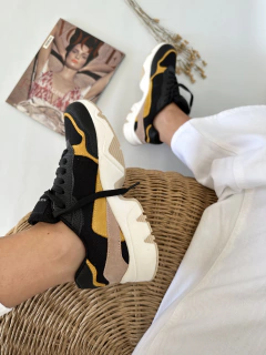 VENECIA NEGRO MOSTAZA - tienda online