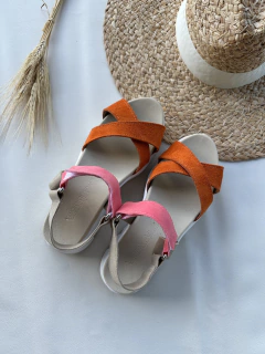VERONA NARANJA FUCSIA BEIGE - comprar online
