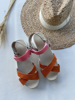 VERONA NARANJA FUCSIA BEIGE