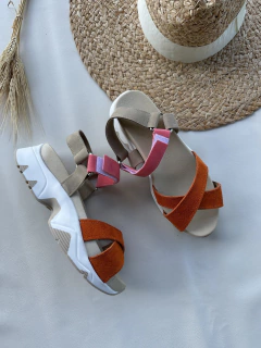 VERONA NARANJA FUCSIA BEIGE - KALMA INNATA