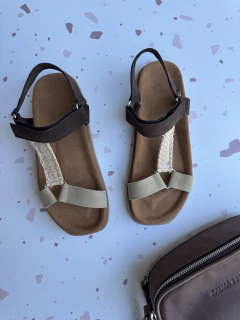 TOLEDO RAFIA CHOCÓ BEIGE - comprar online