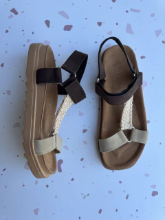 TOLEDO RAFIA CHOCÓ BEIGE - tienda online