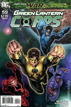 Green Lantern Corps (2006 1st Series DC) #59A