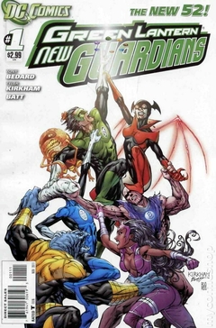 PACK - New Guardians Green Lantern #1-7