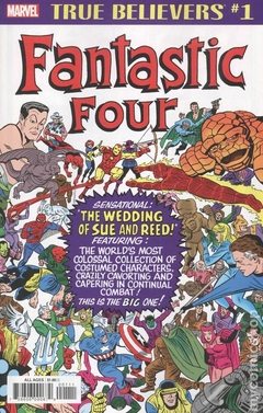 True Believers Fantastic Four The Wedding of Reed and Sue (2018) #1