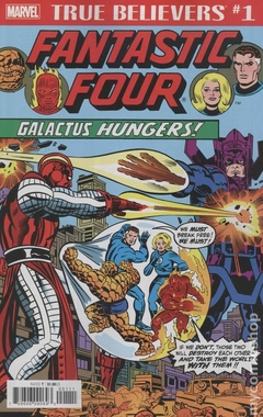 True Believers Fantastic Four Galactus Hungers (2018) #1