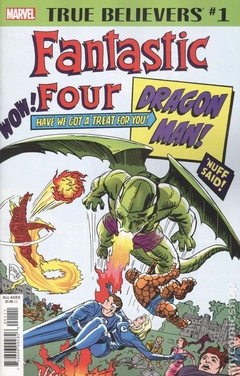 True Believers Fantastic Four Dragon Man (2018) #1