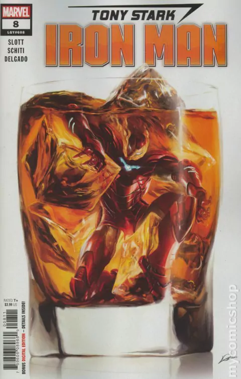 Tony Stark Iron Man (2018) #8A
