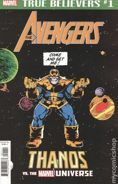 True Believers Avengers Thanos vs. The Marvel Universe (2019) #1