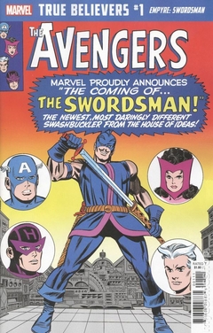 True Believers Empyre Swordsman (2020 Marvel) #1