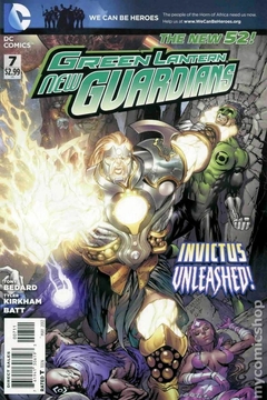 PACK - New Guardians Green Lantern #1-7