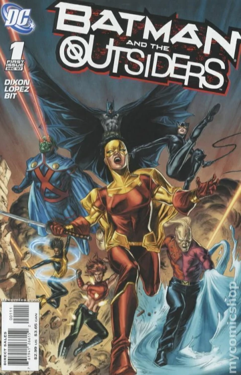 Batman and the Outsiders (2007 2nd Series) #1A