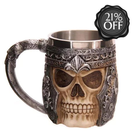 Caneca Caveira Viking - comprar online