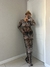 VESTIDO LARGO TUL REPTIL