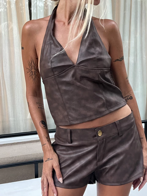 Imagen de TOP CAROLA ENGOMADO GASTADO