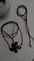 COLLAE GAMUZA FLOR