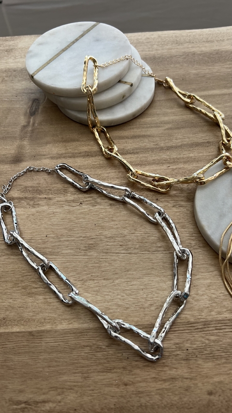 COLLAR CADENA ESLABON - comprar online