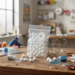 Mini Esferas De Telgopor # 1.2 (30 und) Cód. 5015 - tienda online