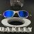 JULIET PLASMA LENTES NEON BLUE BRILHO RETO - SUPER PREMIUM