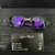 JULIET CARBON POLISHED LENTES VIOLET CUSTOM + KIT BORRACHA ROXO - SUPER PREMIUM