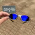 JULIET PLASMA LENTES NEON BLUE CUSTOM - SUPER PREMIUM na internet