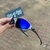 JULIET CARBON POLISHED LENTES NEON BLUE CUSTOM - SUPER PREMIUM - Xavier Import's