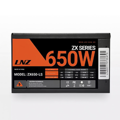 Fuente PC LNZ 650 Watts ( Reales ) - tienda online