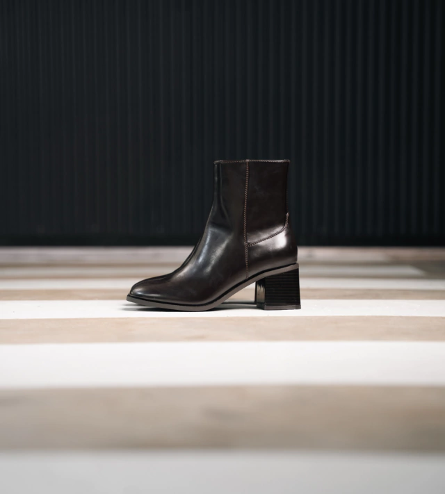 BOTINETA ARCADIA DARK BROWN — imagen 5