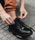 ZAPATILLA CUERO NEGRO