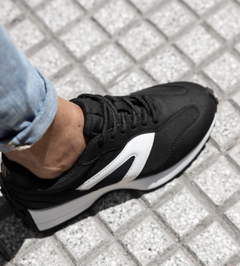 ZAPATILLA DAEL NEGRO BLANCO