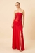 Vestido longo Deziane Vermelho - comprar online