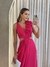 Vestido longo Mariah Pink na internet