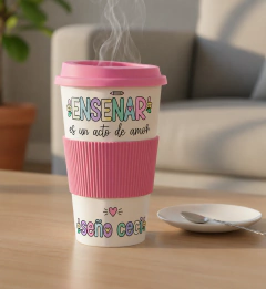 KIT DIA DE LA MAESTRA JARDINERA - VASO TERMICO - MagicDay