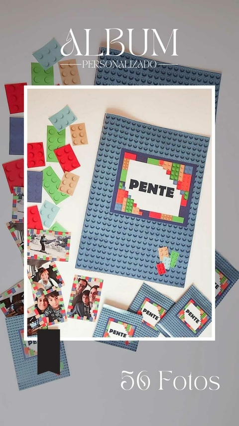 ALBUM PERSONALIZADO 56 FOTOS - comprar online