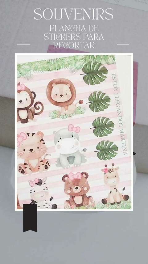 10 PLANCHAS DE STICKERS PARA RECORTAR